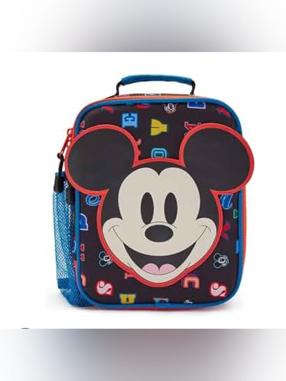 Mickey Mouse Navy & Red Kids Lunch Box